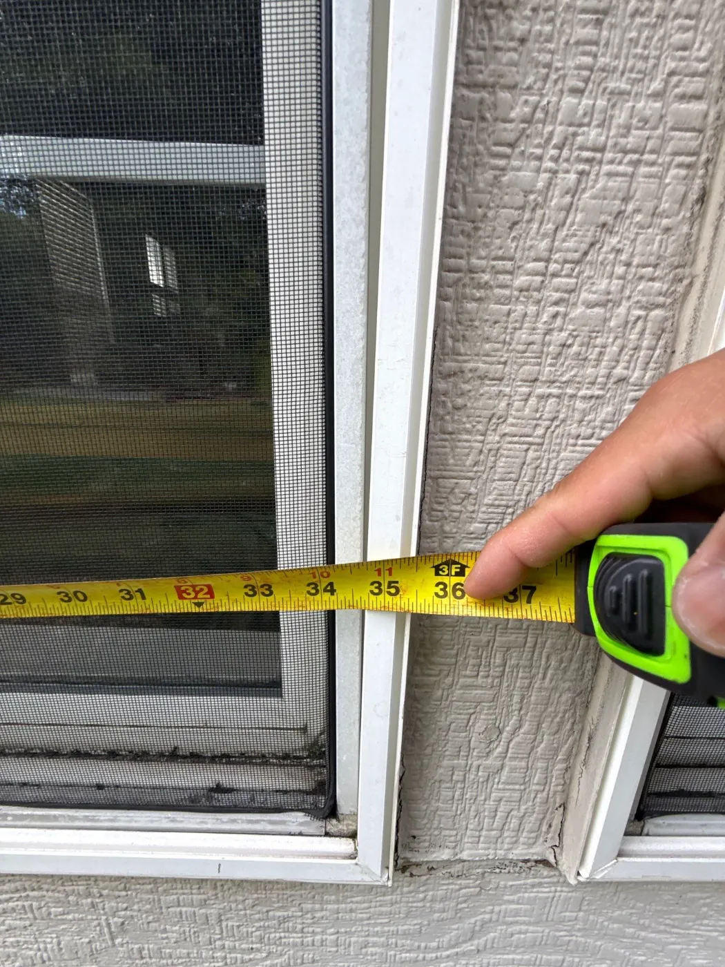 Window replacement documented in Jackson's Grant